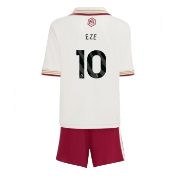 Billige Fotballdrakt Arsenal Eberechi Eze #10 Replika Tredjedraktsett Barn 2025-26 Kortermet (med bukser)